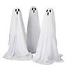 3 Ft. Glowing Face Ghost Trio Halloween Outdoor Yard Decoration - 3 Pc. Image 1