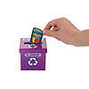 3" x 3" Learn To Recycle Sorting Activity Boxes Set - 54 Pc. Image 1