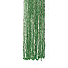 30" Bulk 48 Pc. Green Metallic Plastic Bead Necklaces Image 1