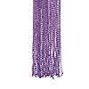 30" Bulk 48 Pc. Metallic Purple Plastic Bead Breakaway Necklaces Image 1