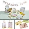 303 Pc. Ultimate Graduation Cottage Core Party Decorating Kit for 8 Guests Image 1