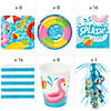 306 Pc. Pool Party Ultimate Tableware Kit for 8 Guests Image 1