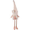 32" Sitting Easter Gnome with Bunny Ears and Dangling Legs Image 1
