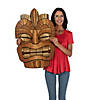 34" - 36" Jumbo Brown Tiki Mask Cardboard Cutouts - 3 Pc. Image 1