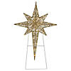 36" LED Lighted Gold Star of Bethlehem Outdoor Christmas Decoration Image 3