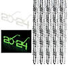 36 Pc. 2024 Black & Silver Glow Wearables Kit for 12 Image 1