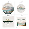 367 Pc. Adventure Awaits Disposable Tableware Kit for 24 Guests Image 1