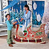 37 3/4" Santa's Sleigh Cardboard Cutout Stand-Up Image 2