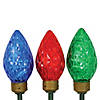 3ct LED Lighted Multi-Color C9 Christmas Pathway Marker Lawn Stakes - 3 ft Image 1