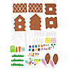 3D Easter Bunny House Foam Craft Kit - Makes 12 Image 1