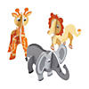 3D Foam Safari Animals Craft Kit - Makes 12 Image 1