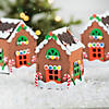 3D Gingerbread House Christmas Craft Kit - Makes 12 Image 3