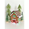 3D Gingerbread House Christmas Craft Kit - Makes 12 Image 4