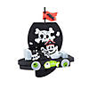 3D Halloween Floating Haunted Pirate Ship Craft Kit - Makes 12 Image 1