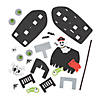 3D Halloween Floating Haunted Pirate Ship Craft Kit - Makes 12 Image 1