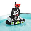 3D Halloween Floating Haunted Pirate Ship Craft Kit - Makes 12 Image 3