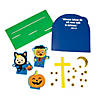 3D Halloween Stand-Up Little Boolievers Craft Kit - Makes 12 Image 1