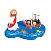 3D Jesus & Peter Walk on Water Floating Craft Kit - Makes 12 Image 1