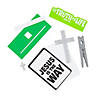 3D Jesus is the Way Craft Kit - Makes 12 Image 1