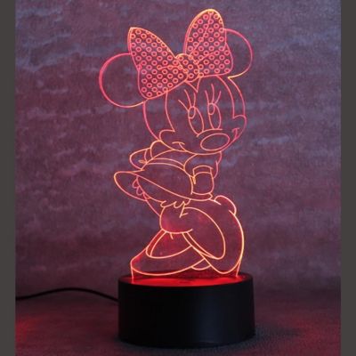 3D Light - Disney - Minnie Mouse Image 1