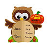 3D Religious Give Thanks to Jesus Owl Craft Kit - Makes 12 Image 1