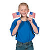 4 1/2" x 3" Bulk 144 Pc. Small Paper American Flags on Sticks Image 1