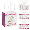 4 1/2" x 4 3/4" Small Mother&#8217;s Day Paper Gift Bags - 12 Pc. Image 1