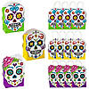 4 1/2" x 6 1/2" Small Day of the Dead Paper Gift Bags - 12 Pc. Image 1