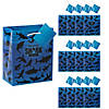 4 1/4" x 5 1/2" Discovery Shark Week&#8482; Small Paper Gift Bags with Tags - 12 Pc. Image 1