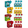 4 1/4" x 5 1/2" Small Monster Paper Gift Bags with Tags - 12 Pc. Image 1