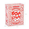 4 1/4" x 5 1/2" Small Popcorn Box Paper Gift Bags - 12 Pc. Image 1