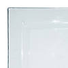 4.5" Clear Square Plastic Pastry Plates (140 Plates) Image 1