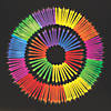 4" Bulk 250 Pc. Bright Colors Plastic Glow Stick Assortment Image 1