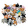 4" Bulk 48 Pc. Mini Pet & Zoo Stuffed Animal Handout Assortment Image 3