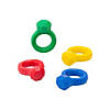 4-Color Wedding Ring-Shaped Crayons - 24 Pc. Image 1