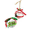 4" DIY Large Clear Christmas Ball Ornaments - 6 Pc. Image 1