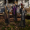 4 Ft. Halloween Creepy Old Witches Yard Decoration Set - 3 Pc. Image 1