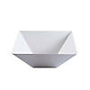 4 qt. White Square Plastic Serving Bowls (12 Bowls) Image 1