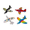 4" x 3 1/2" Bulk 72 Pc. Mini Foam Airplane Gliders Image 1