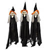 40" Value Witch Yard Stake Decorations - 3 Pc. Image 1