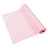 40" x 100 ft. Light Pink Gingham Plastic Tablecloth Roll Image 1