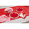 40" x 100 ft. Red Disposable Plastic Tablecloth Roll Image 2