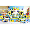 40" x 100 ft. School Bus Yellow Disposable Plastic Tablecloth Roll Image 2