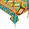 40" x 100 ft. Southwest Pattern Plastic Tablecloth Roll Image 1