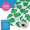 40" x 100 ft. St. Patrick&#8217;s Plastic Tablecloth Roll Image 1