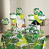 40" x 100 ft. Tropical Leaf Plastic Tablecloth Roll Image 2
