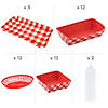 41 Pc. Backyard BBQ Serving Kit for 12 Guests Image 1