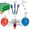 460 Pc. Ultimate Baseball Party Tableware Kit for 48 Guests Image 1