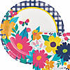 48 Pc. Dolly Parton Blossoming Beauty Party Plates and Napkins for 16 Guests Image 1