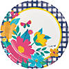 48 Pc. Dolly Parton Blossoming Beauty Party Plates and Napkins for 16 Guests Image 1